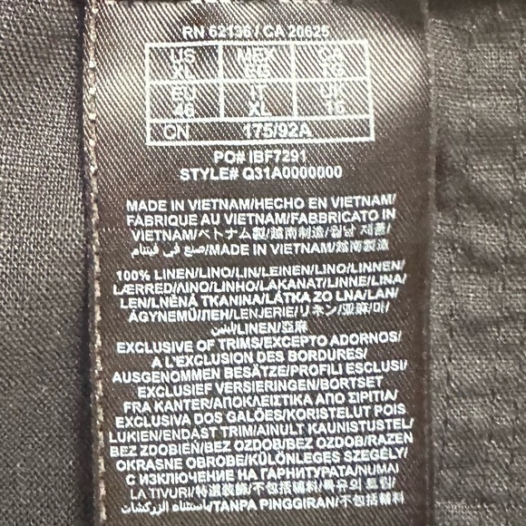 Guess Linen Capri Joggers - Picture 9 of 9